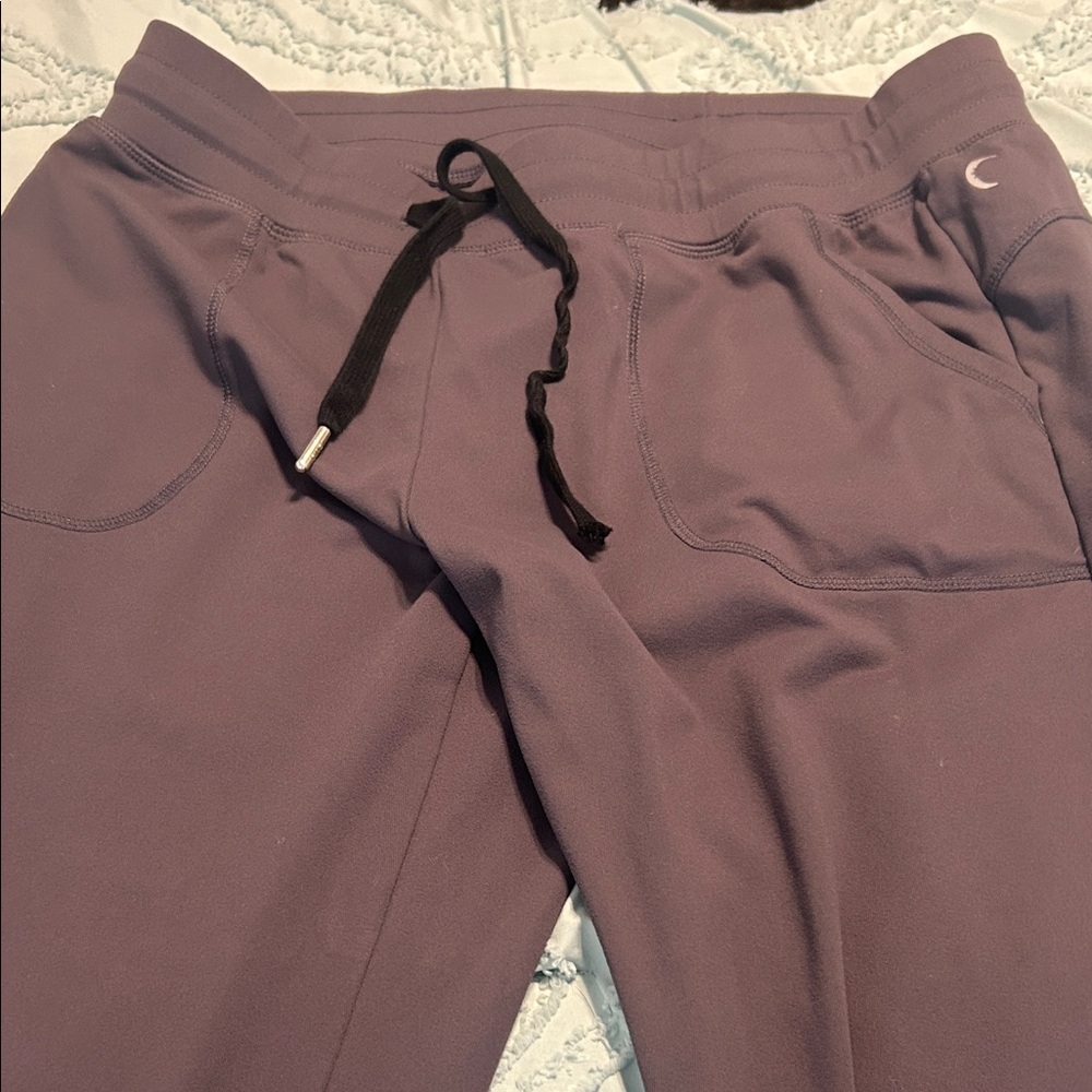 Women’s Mauve Drawstring Joggers - Athletic Track Pants